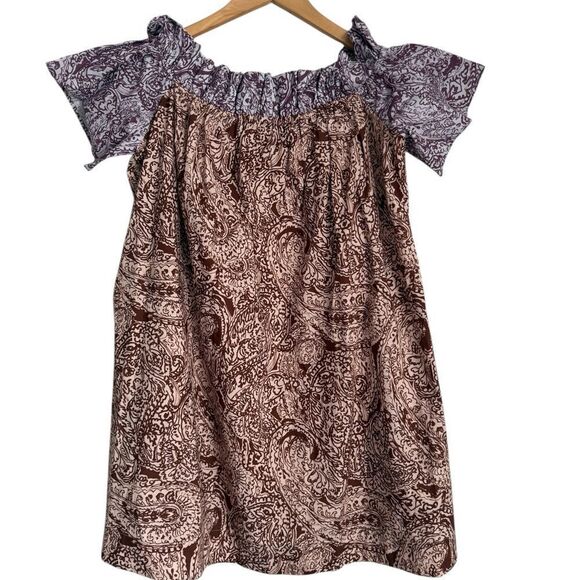 Free People Off The Shoulder Mini Dress. - Picture 7 of 9